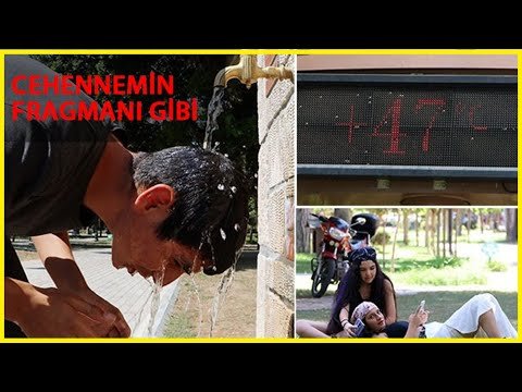 Adana’da Termometreler 47 Dereceyi Gösterdi!