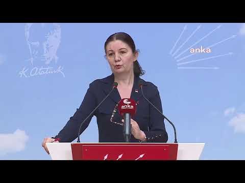 CHP Genel Başkan Yardımcısı Lale Karabıyık Açıklama Yapıyor – CANLI