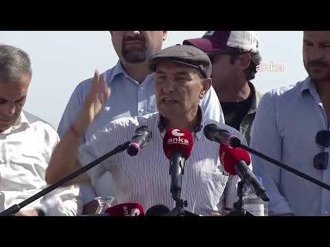 İzmir Büyükşehir Belediye Başkanı Tunç Soyer, Açıklama Yapıyor