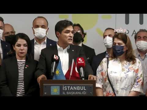 İYİ Parti İstanbul İl Başkanı Buğra Kavuncu ve 39 İlçe Başkanı Basın Toplantısı Düzenliyor