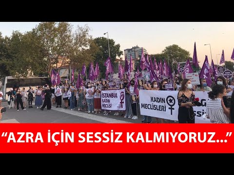Kadınlar Arzu Gülendam için eylemdeydi