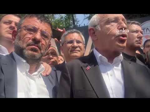 CHP Genel Başkanı Kemal Kılıçdaroğlu, SADAT’ın Önünde Açıklama Yapıyor | 13.05.2022