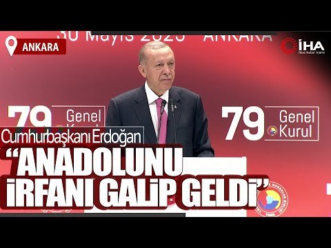 Cumhurbaşkanı Erdoğan, TOBB Genel Kurulu Toplantısında Konuştu