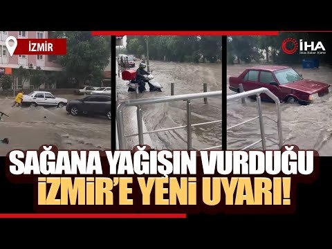 İzmir’i Yine Sağanak Vurdu, Manzara Değişmedi