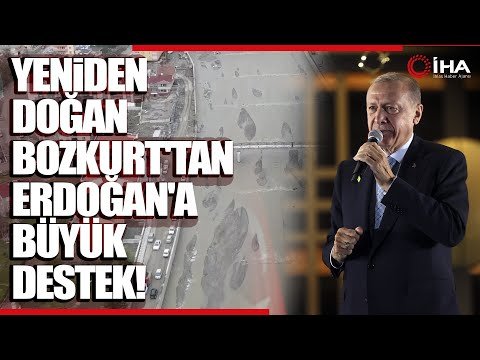 Sel Afetinin Ardından Ayağa Kaldırılan Bozkurt’tan Erdoğan’a Büyük Destek