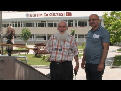 81 yaşındaki Yaşar dede, Dikey Geçiş Sınavı’na girdi: Mezara kadar okuyacağım