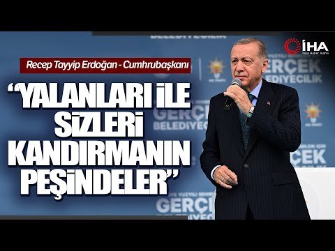 Cumhurbaşkanı Erdoğan, AK Parti’nin Bursa mitinginde konuştu: Muhalefet belediyeleri iflas etti