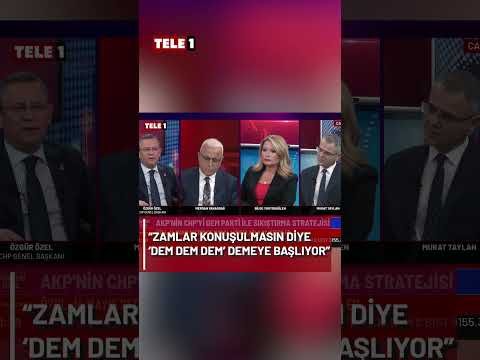 Özgür Özel’den Erdoğan’a DEM yanıtı!