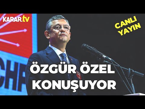 #CANLI | CHP Genel Başkanı Özgür Özel, Tekirdağ Büyükşehir Belediyesi’nde Konuşuyor