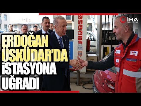 Cumhurbaşkanı Erdoğan Üsküdar’da Vatandaşla Sohbet Etti