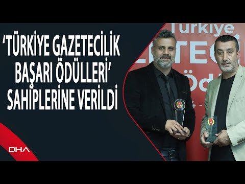 ‘Türkiye Gazetecilik Başarı Ödülleri’ sahiplerine verildi