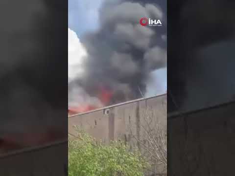 Avcılar'da binada yangın paniği