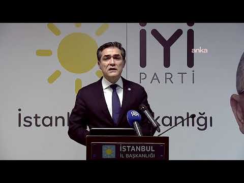 İYİ Parti Sözcüsü Buğra Kavuncu, 6 Şubat depremleriyle ilgili açıklama yapıyor / İstanbul #Canlı