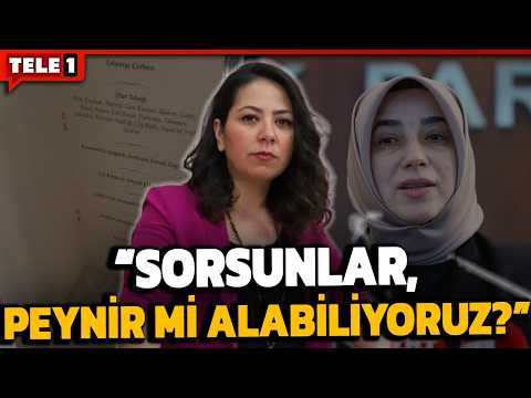 Sera Kadıgil yurttaşlarla birlikte AK Partili Özlem Zengin’e tepki gösterdi! “SİZİN NE YEDİĞİNİZ…”