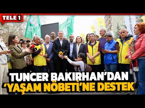 DEM’li Bakırhan’dan ‘yaşam nöbeti’ne destek: Dünyanın neresinde yaşam için nöbet tutuluyor?