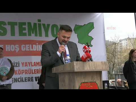 Giresun’da Büyük Köylü Mitingi, Tirebolu Atatürk Anıtı Meydanı’nda yapılıyor #Canlı