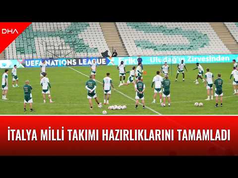İtalya Milli Takımı hazırlıklarını tamamladı