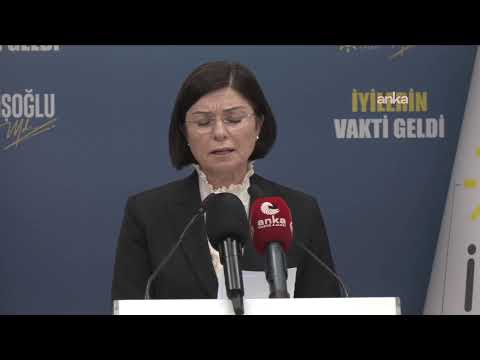 İYİ Parti Genel Başkan Yardımcısı Kevser Ofluoğlu açıklama yapıyor #Canlı