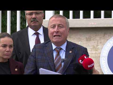 İYİ Parti Milletvekilleri, Sermaye Piyasası Kurulu önünde basın açıklaması yapıyor #Canlı