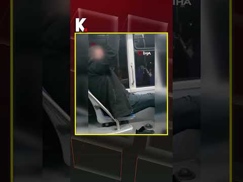 Otobüste ayakkabılarını çıkarıp seyahat etti, rahatlığı pes dedirtti #shorts