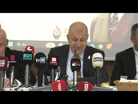 Zafer Partisi Genel Başkanı Ümit Özdağ, basın toplantısı düzenliyor / Kocaeli #Canlı